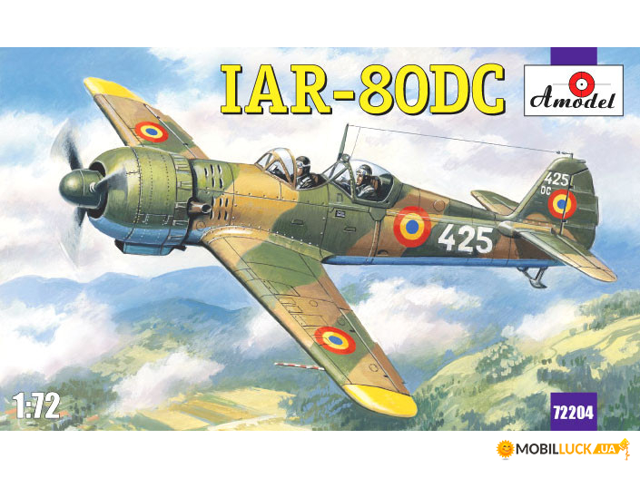 IAR-80DC Romanian training aircraft AMODEL (AMO72204)