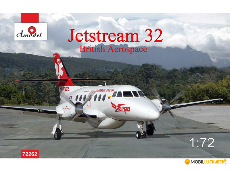   Jetstream 32 British airliner AMODEL (AMO72262)