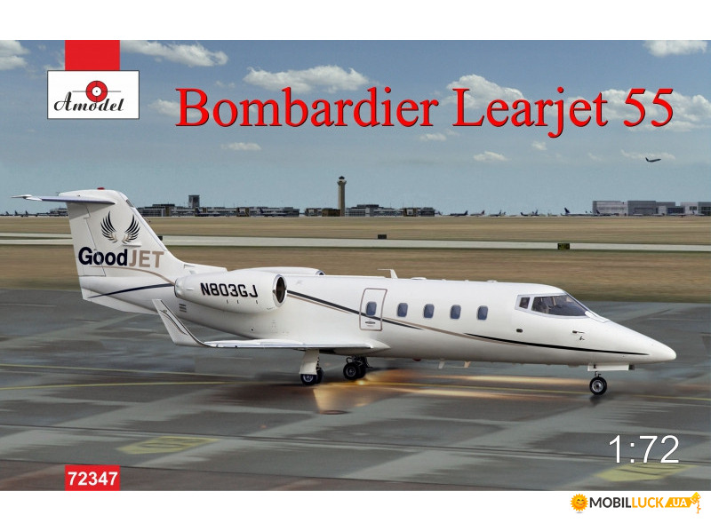   Bombardier Learjet 55 AMODEL (AMO72347)