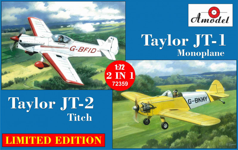   Taylor JT-1 monoplane  Taylor JT-2 titch AMODEL (AMO72359)