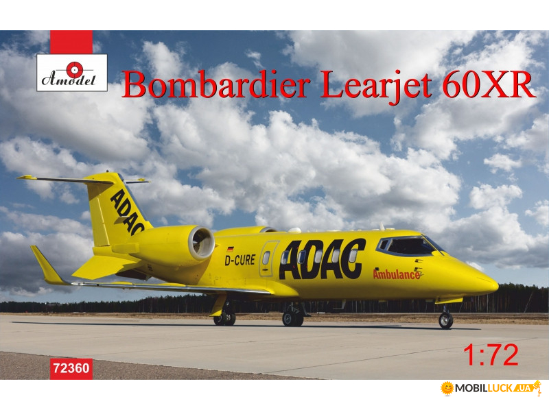   Bombardier Learjet 60XR ADAC AMODEL (AMO72360)