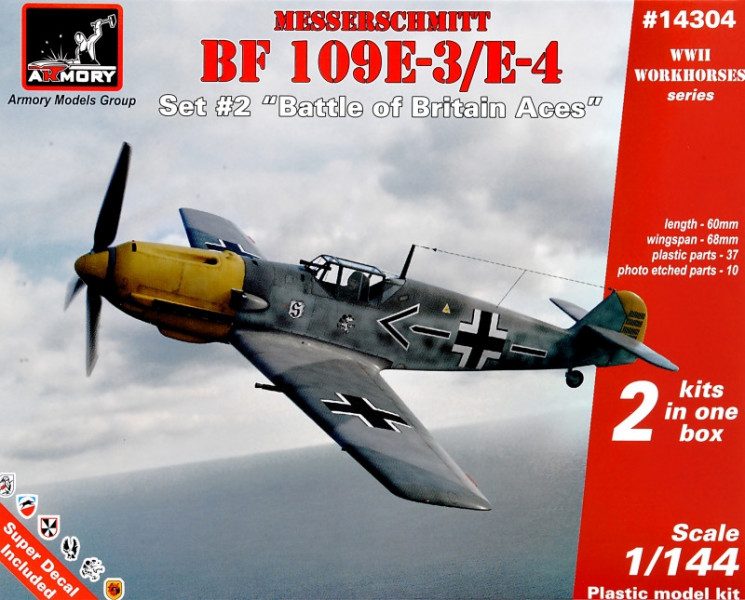  Messerschmitt Bf 109E-3/E-4 Battle of Britain Aces, 2 . Armory (AR-14304)