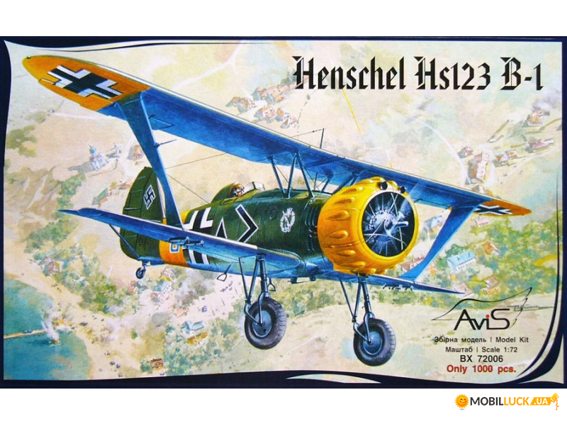 Henschel Hs123 B-1 Avis (AV72006)