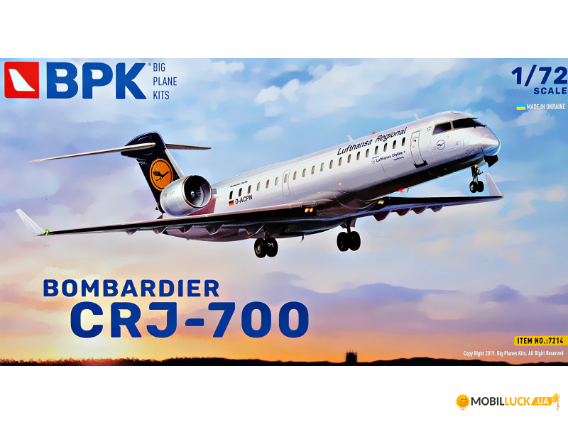 Bombardier CRJ-700  Lufthansa Regional Big Planes kits (BPK7214)