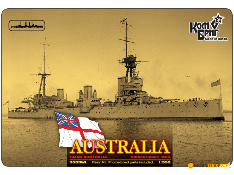  COMBRIG   HMAS Australia Battlecruiser (CG3533WL)