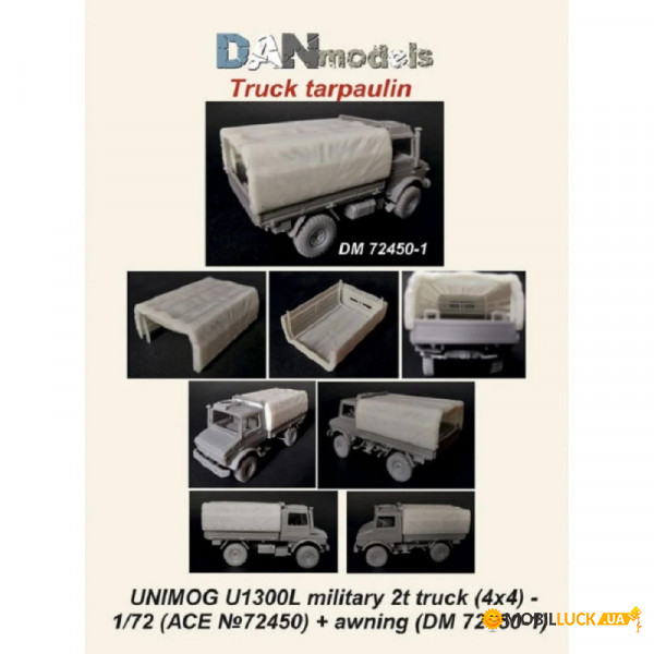  :     2 UNIMOG U1300L (4x4) () +   DAN models (DAN72450)