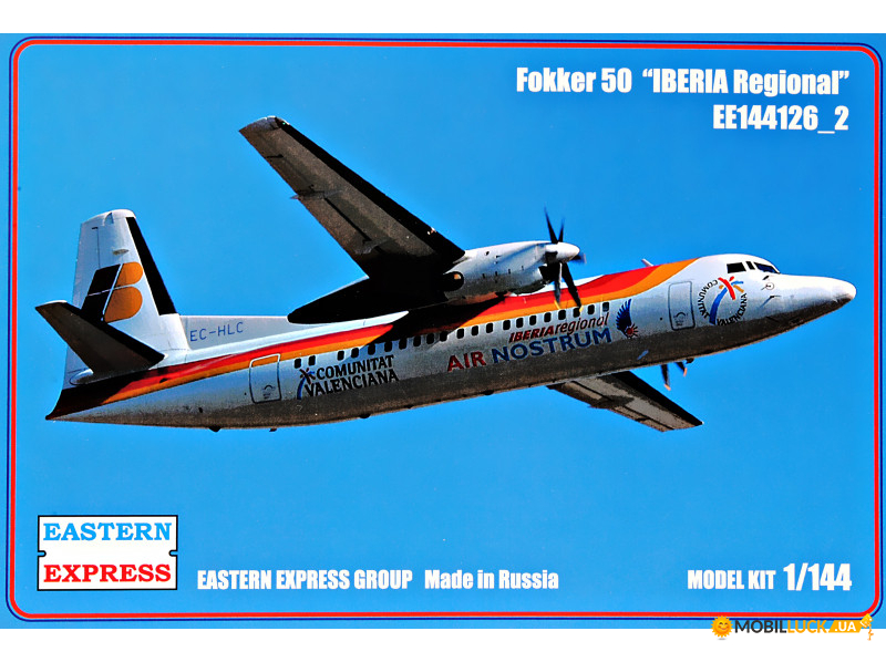   Fokker 50 IBERIA Regional Eastern Express (EE144126-02)