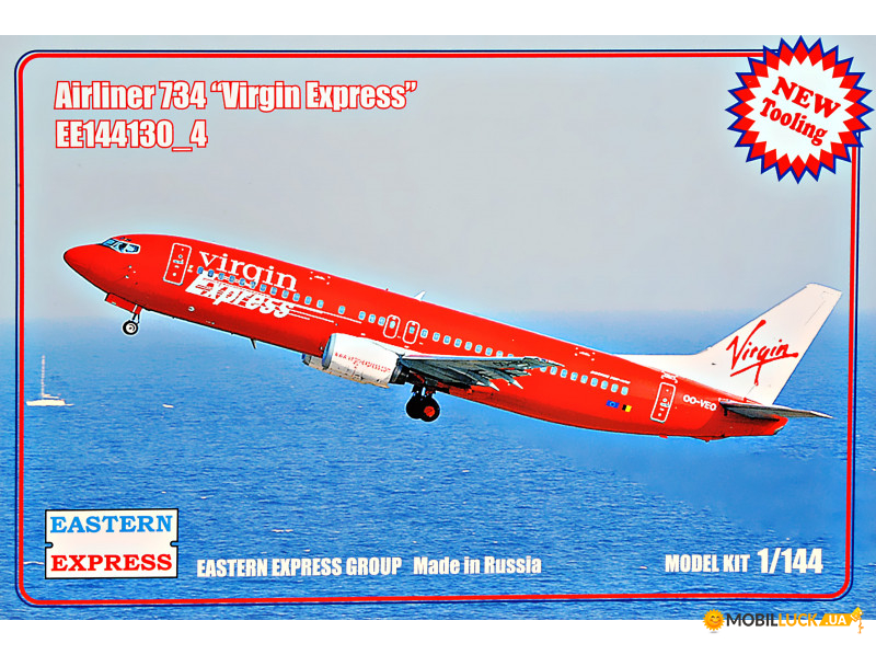   Airliner-734 Virgin Express Eastern Express (EE144130-04)