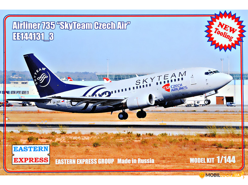   Airliner 735 SkyTeam Czech Air Eastern Express (EE144131-03)