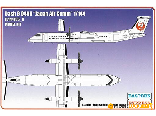  Dash 8 Q400 Japan Air Comm Eastern Express (EE144135-08)