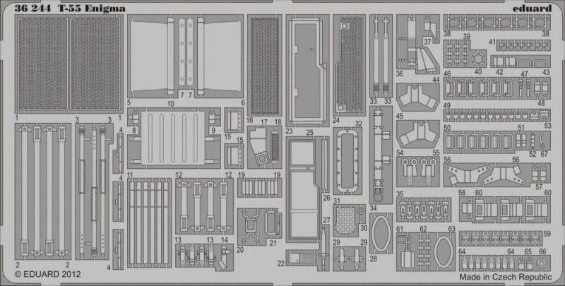  Eduard 1/35 T-55 Enigma (EDU-36244)