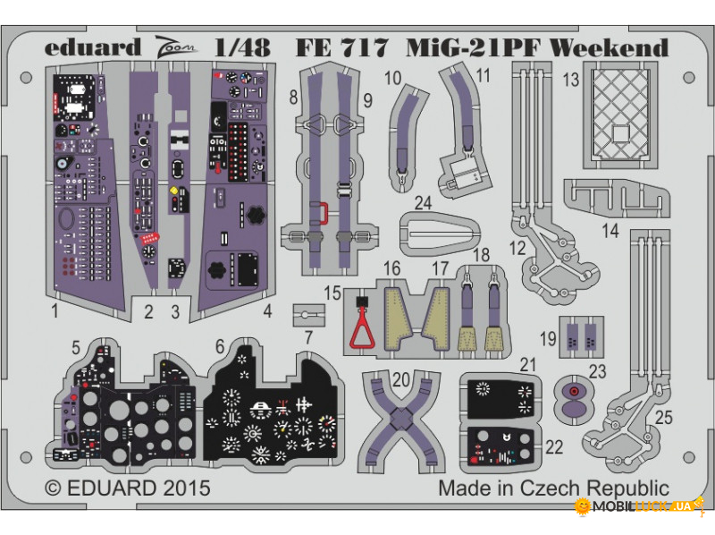  Eduard 1/48 -21 (EDU-FE717)