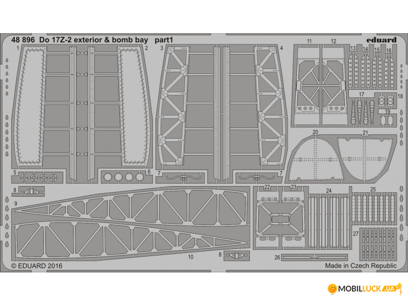 Eduard  Do 17Z-2  (EDU-48896)