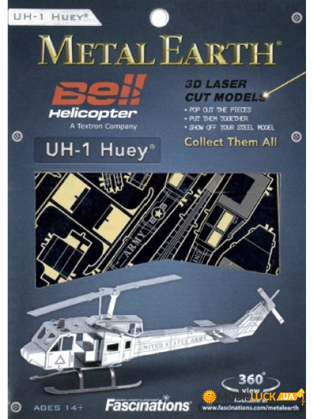  Fascinations  UH-1 Huey Helicopter (MMS011)