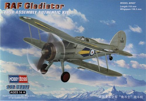  RAF Gladiator Hobby Boss (HB80289)