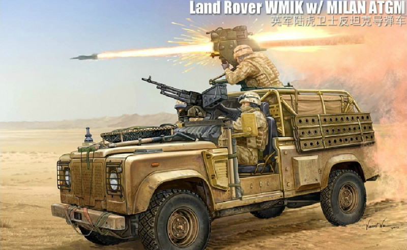  Land Rover WMIK w/ MILAN ATGM Hobby Boss (HB82447)