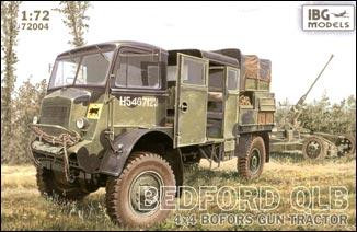 Bedford QLB 4x4 BOFORS gun tractor IBG Models (IBG72004)