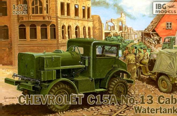 Chevrolet C15A No.13 Cab Watertank IBG Models (IBG72012)