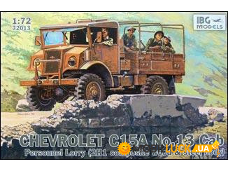 Chevrolet C15A No.13 Cab Personnel Lorry IBG Models (IBG72013)