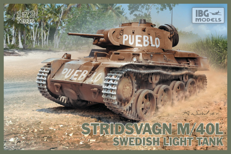    Stridsvagn M/40L IBG Models (IBG72036)