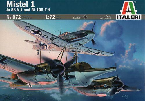  Mistel 1:  -109 F-4   Ju 88 A-4 ITALERI (IT0072)