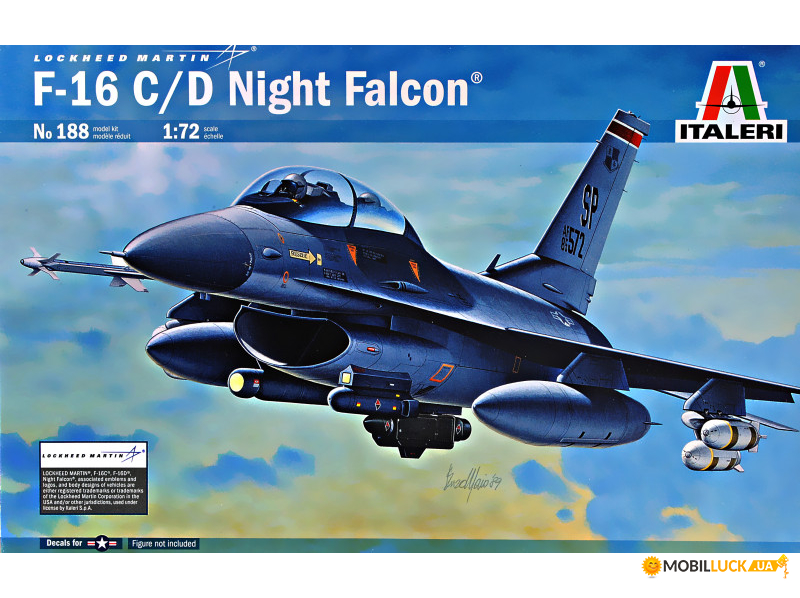  F-16 C/D Night Falcon ITALERI (IT0188)