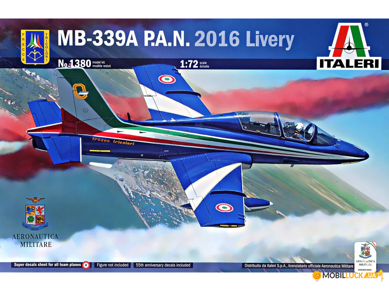 -  MB-339, 2016 . ITALERI (IT1380)