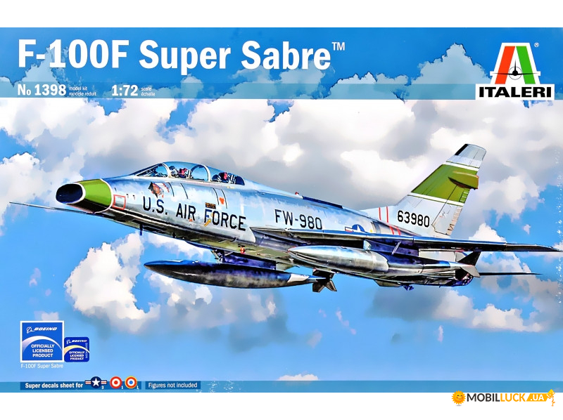  F-100 F Super Sabre ITALERI (IT1398)