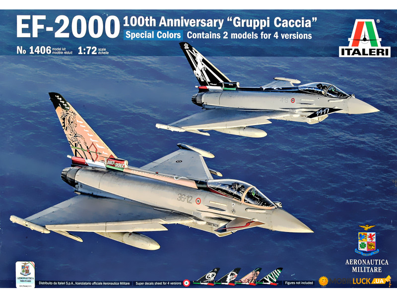  EF-2000 100- GRUPPI CACCIA ITALERI (IT1406)