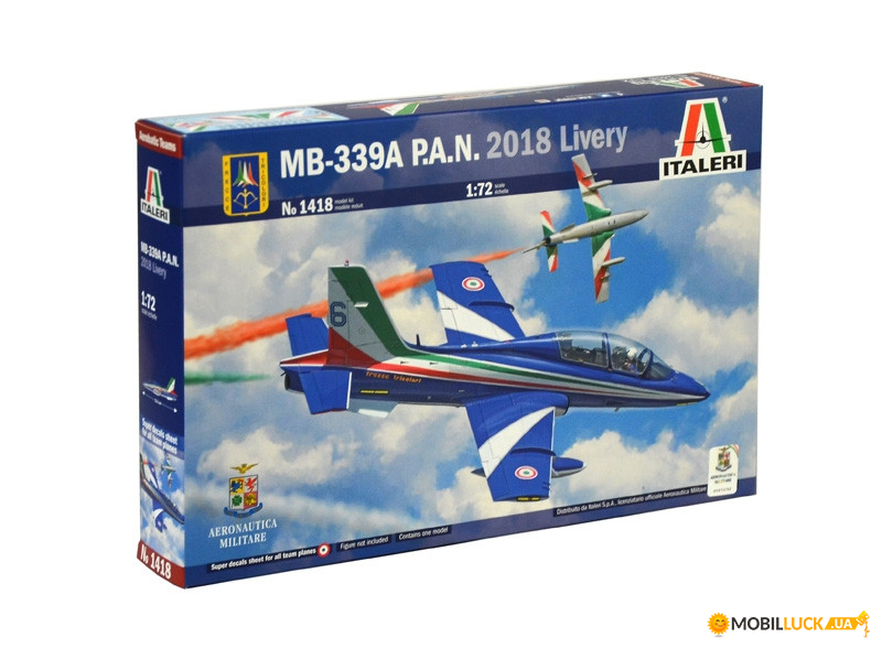  -  MB-339A P.A.N. 2018 Livery ITALERI (IT1418)