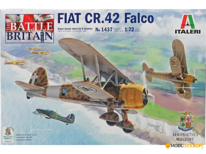  FIAT CR.42 Falco ITALERI (IT1437)