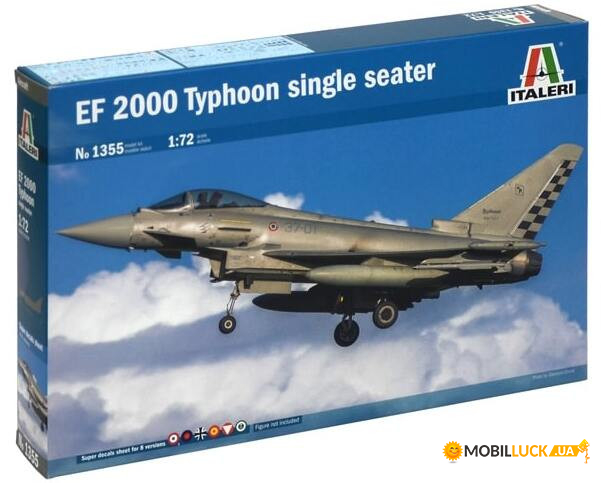  EF-2000 Typhoon R.A.F. Service ITALERI (IT1457)