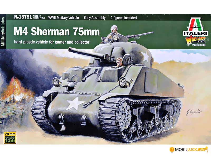   M4 Sherman 75  ITALERI (IT15751)