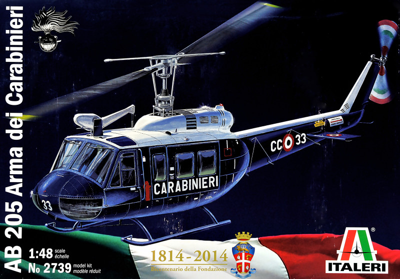  AB 205 Arma Dei Carabinieri ITALERI (IT2739)