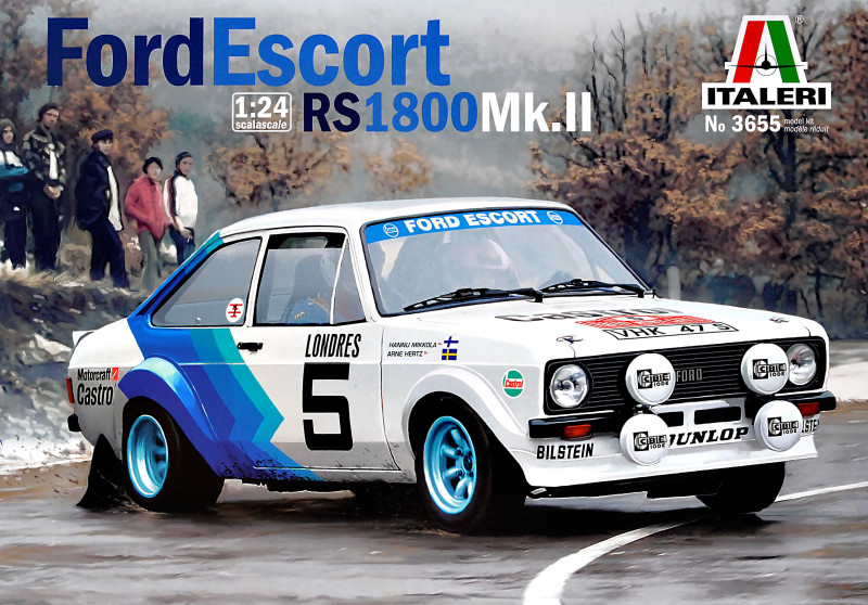  Ford Escort RS1800 Mk.II ITALERI (IT3655)