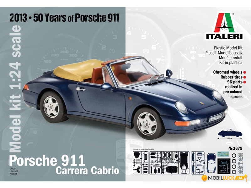  Porsche 911 Carrera ITALERI (IT3679)