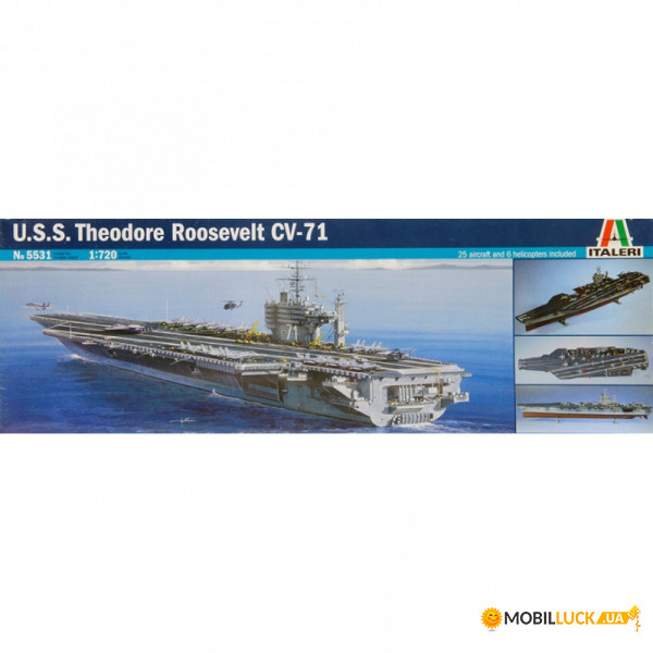   Theodore Roosevelt (CV-71) ITALERI (IT5531)