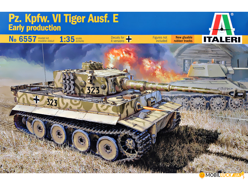 PZ. KPFW. VI Tiger Ausf. E ITALERI (IT6557)