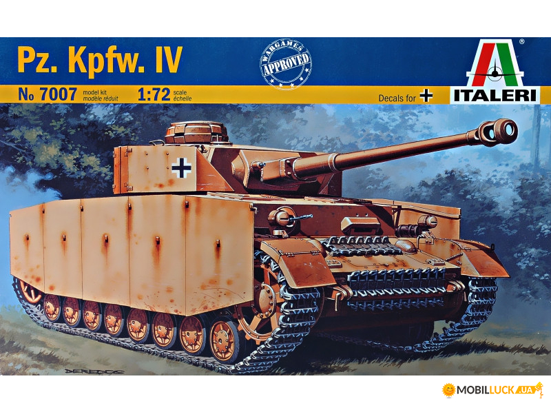  Pz. Kpfw. IV ITALERI (IT7007)