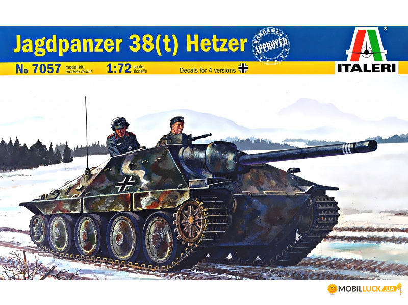  Jagpanzer 38 (t) Hetzer ITALERI (IT7057)