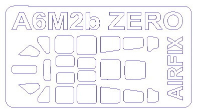    KV Models  Mitsubishi A6M2b Zero (KVM72643)