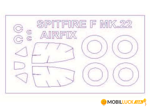    KV Models  Supermarine Spitfire Mk.22 (KVM72570)