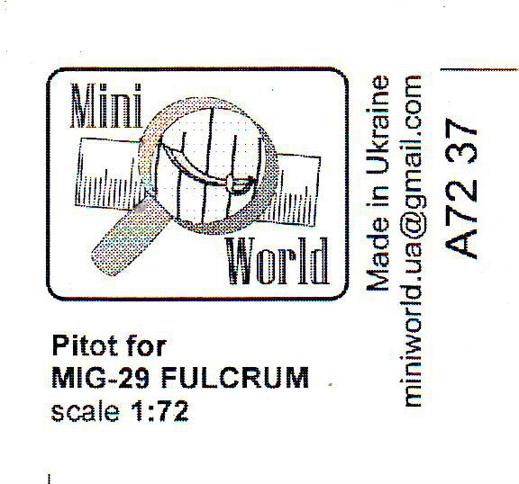    -29 Fulcrum Mini World (MINI7237)