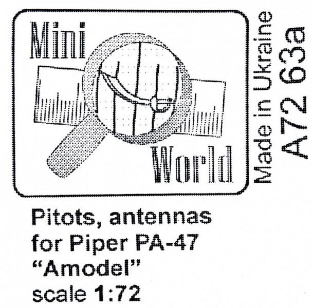     Piper PA-47 Amodel Mini World (MINI7263a)