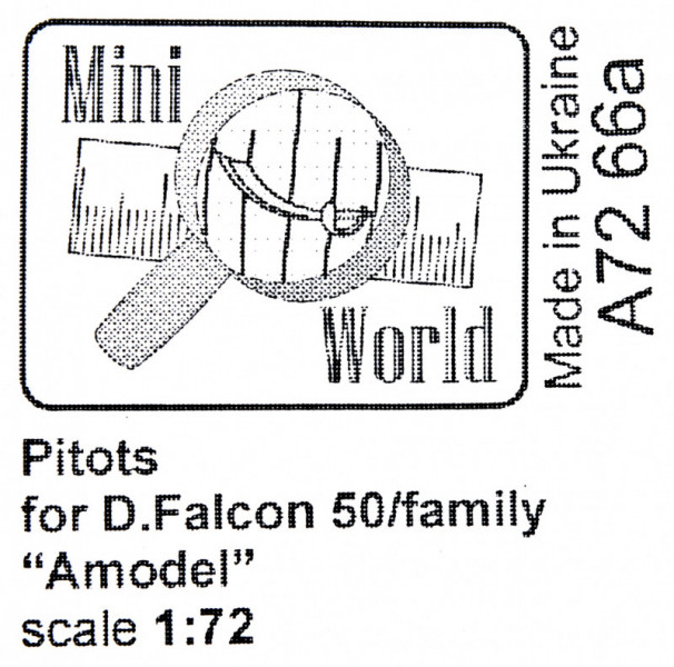   D.Falcon 50 family Amodel Mini World (MINI7266a)