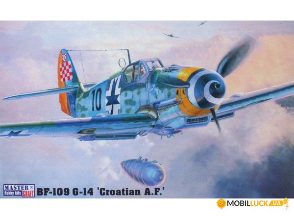  BF-109 G-14 Croatian A.F Mister Craft (MCR-C151)