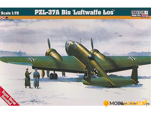  PZL P-37 A Bis Luftwaffe Los Mister Craft (MCR-D07)