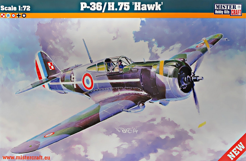  P-36/H.75 Hawk Mister Craft (MCR-D214)