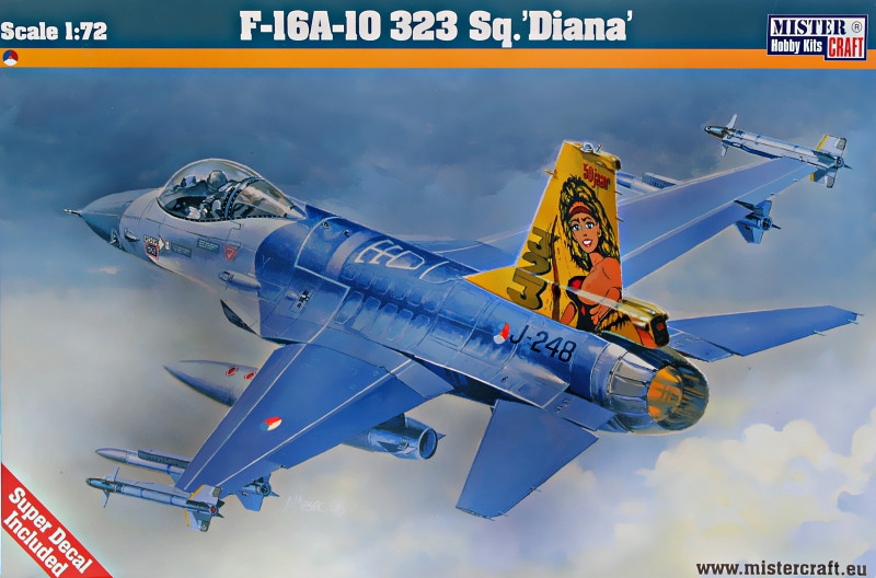  F-16A-10 323 Sq. Diana Mister Craft (MCR-D21)