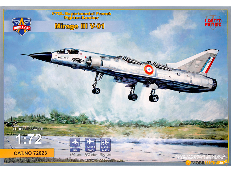  - Mirage III V-01 ModelSvit (MSVIT72023)